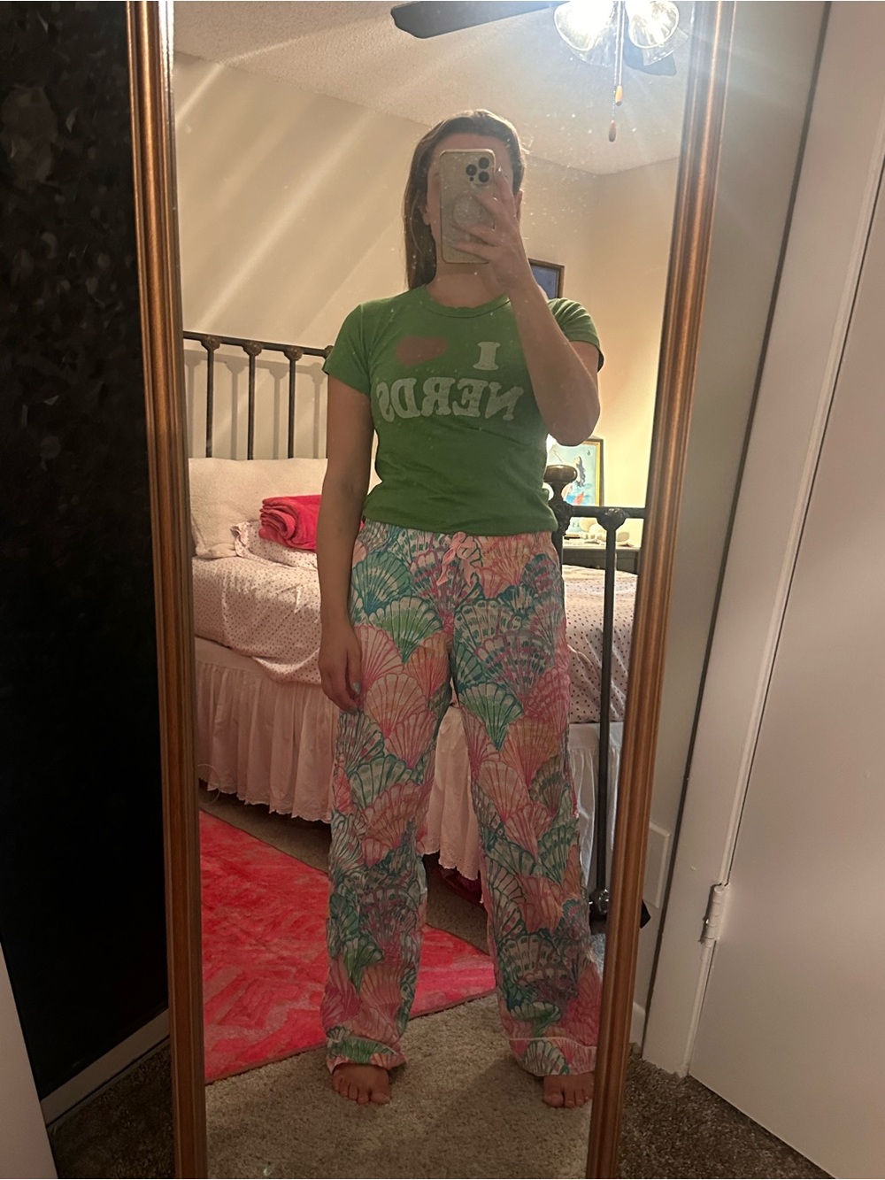 Size medium Lilly Pulitzer Oh Shello Pajama Pants